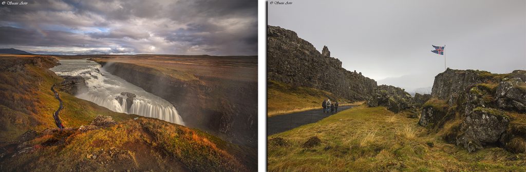 מפל גולפוס, פארק הלאומי ת'ינגוואליר,  טיול צלמים לצפון איסלנד, אלון קירה בית ספר לצילום